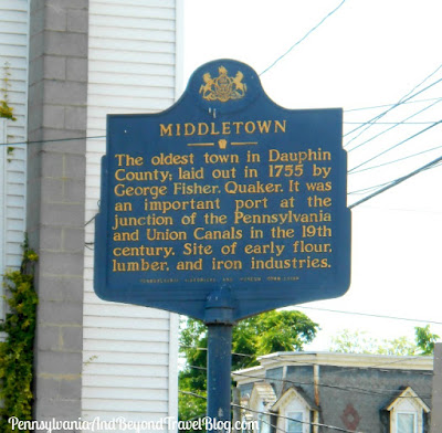 Middletown Historical Marker in Pennsylvania 