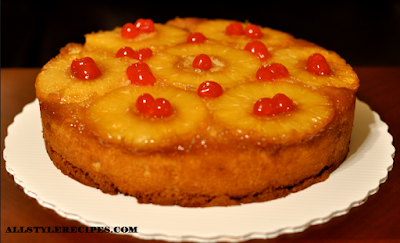 Upside Down Pineapple Cake