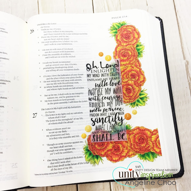 ScrappyScrappy: Bible Journaling - Color & Blend on vellum with Tombow markers #scrappyscrappy #unitystampco #biblejournaling #documentedfaith #illustratedfaith #gracielliedesign #gardeniaflowers #tombowmarkers #vellumstamp #stamp #stamping #papercraft #scrapbook #quicktipvideo #youtube #video