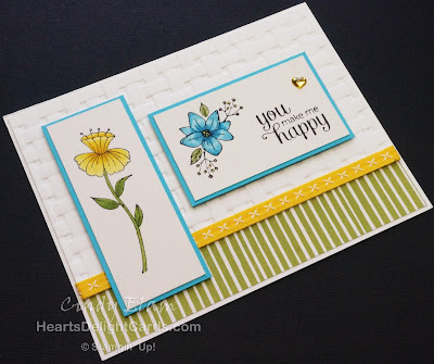 Heart's Delight Cards, Flirty Flowers, Stampin' Up!