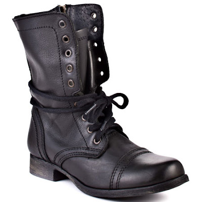 Combat Boots Fashion  on Chic Inspector  Winter Footwear  Steve Madden Combat Boots