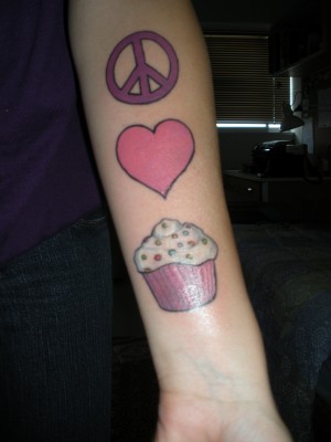 peace love and happiness tattoos