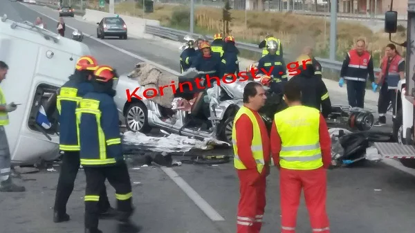 Βάφτηκε με αίμα η Κακιά Σκάλα του Θανάτου: 2 νεκροί και 2 τραυματίες μέχρι τώρα. Νταλίκα-φονιάς σκόρπισε τον τρόμο(βίντεο)