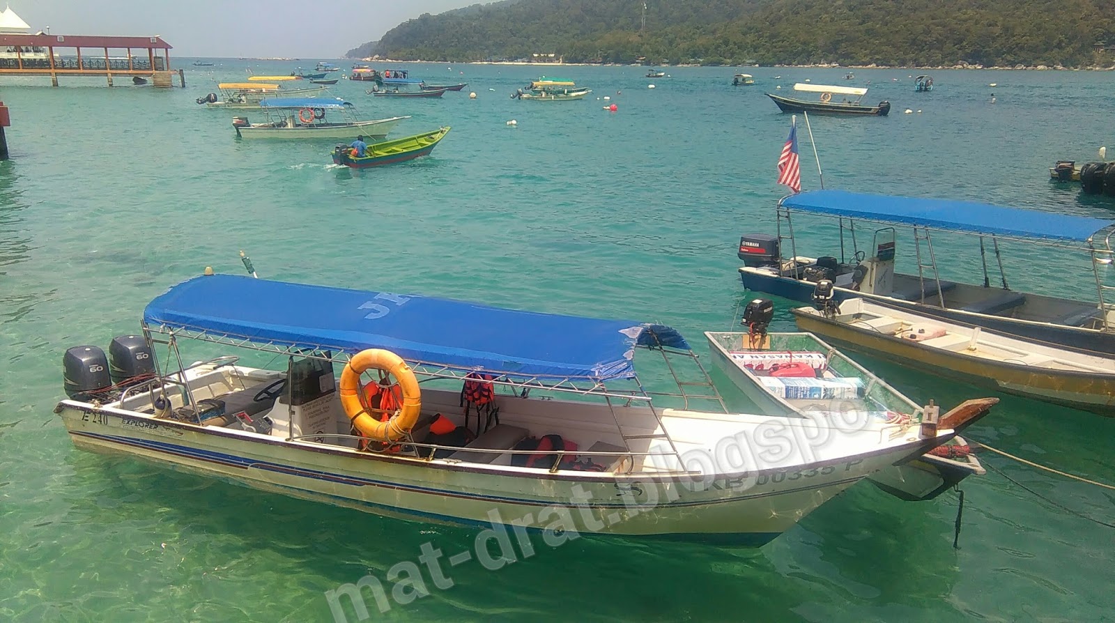 MAT DRAT: Kampung Nelayan Pulau Perhentian Kecil