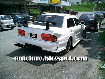 proton modified car