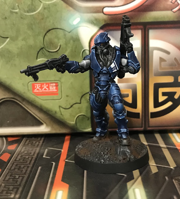 INFINITY: WU MING ASSAULT CORPS Light Shotgun, Panzerfaust front