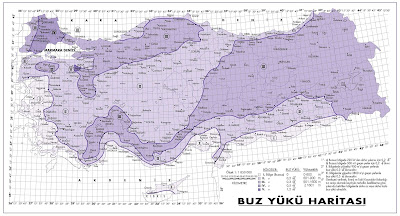 türkiye buz yükü haritası