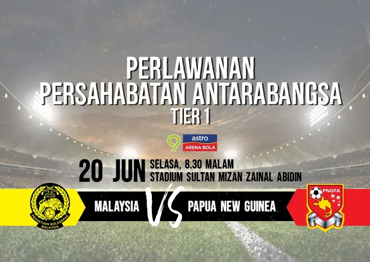 Malaysia vs Papua New Guinea Live Streaming 20 Jun 2023