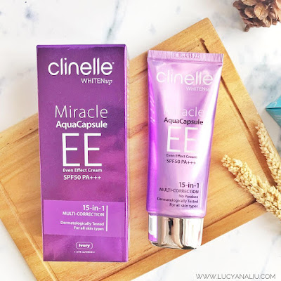 Clinelle Hydracalm Serum and WhitenUp Miracle AquaCapsule EE Cream