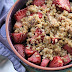 Gluten-Free Strawberry Rhubarb Crisp-Crumble