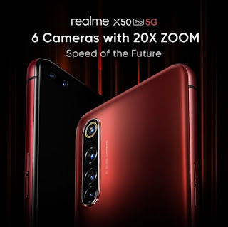 Realme confirms that the X50 Pro supports zoom up to 20x in the new trailer