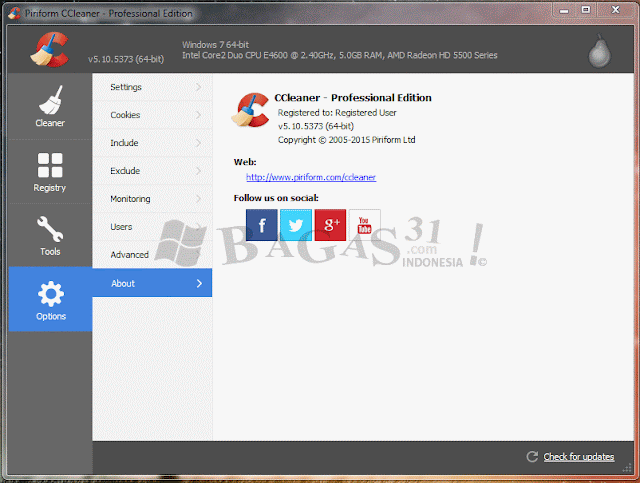 Download Aplikasi CCleaner v5.10 Full Patch 2015 For Pc