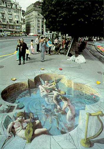 arte urbana em 3d