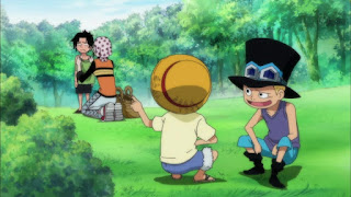 ワンピースアニメ | エース サボ ルフィ 幼少期 | ACE SABO LUFFY Childhood | ONE PIECE