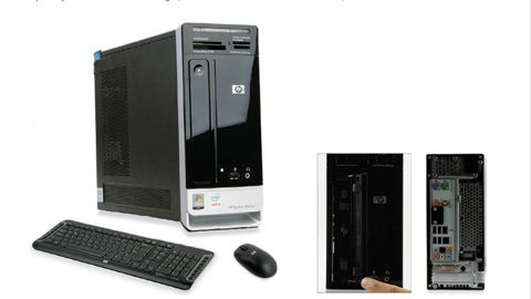 Spesifikasi Desktop PC HP PAVILION SLIMLINE S3180D , Slim Dan Mungil
