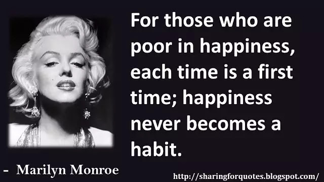 Marilyn Monroe inspirational Quotes 25