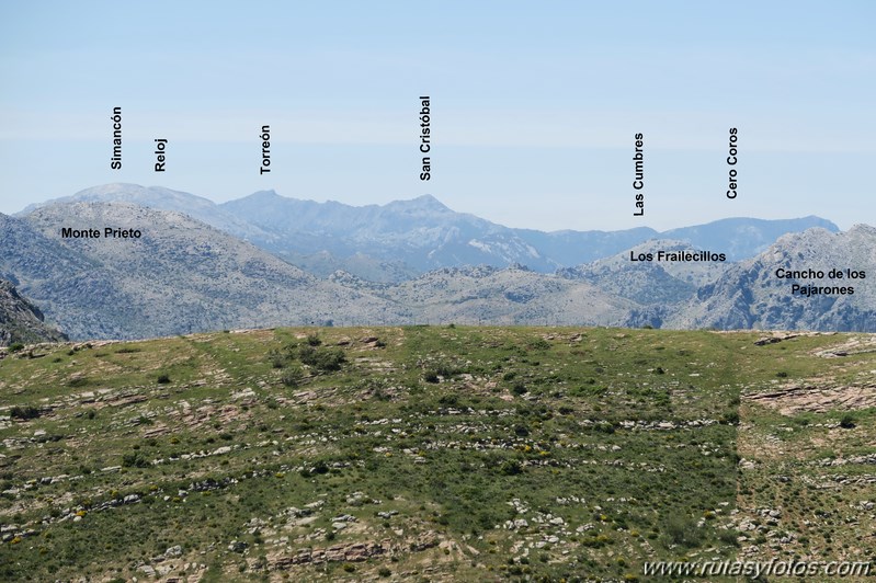 Tajo del Abanico - Encinas Borrachas - rio Audalazar - Alpandeire