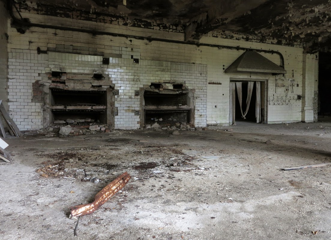 Заброшенная пекарня бывшего концлагеря в Ораниенбурге. SS Brotfabrik