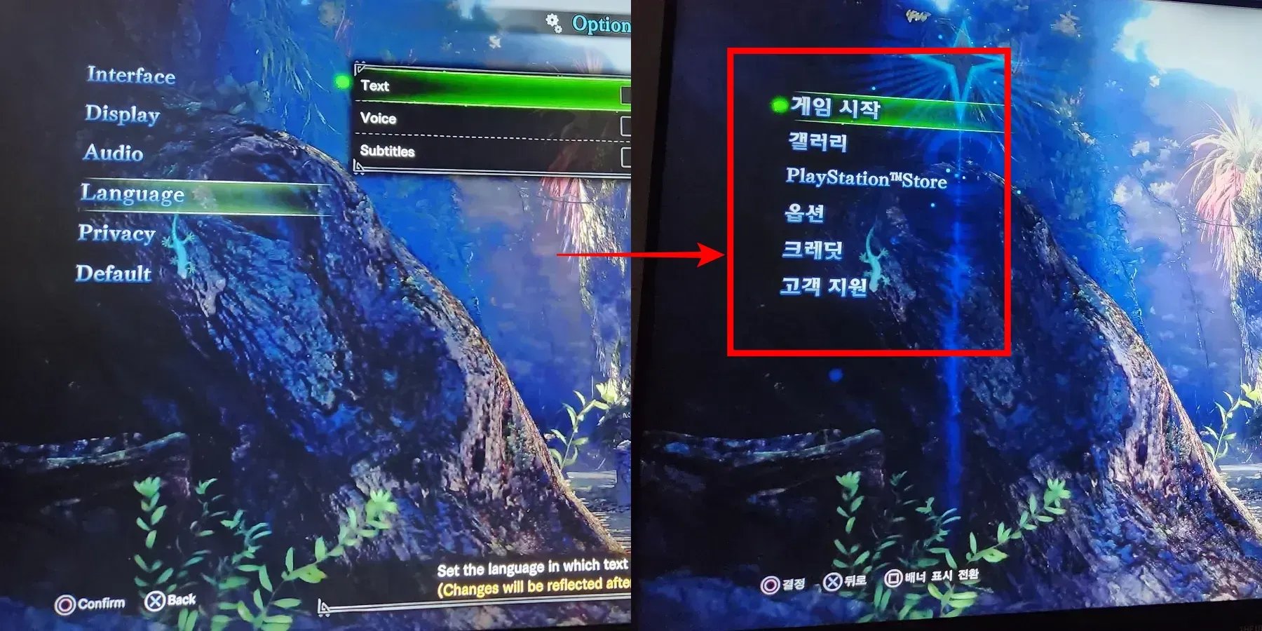 몬스터 헌터 월드 한글 적용 시키는 방법