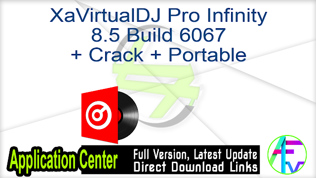 Virtualdj Pro Infinity 8 5 Build 6067 Crack Portable Softwares Latest Update Free Download