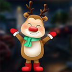 G4K Christmas Deer Escape