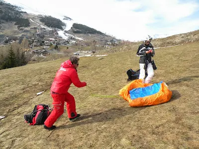 2 alpes parapente