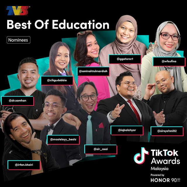 Senarai Calon Anugerah TikTok Malaysia 2023 Pilihan Juri