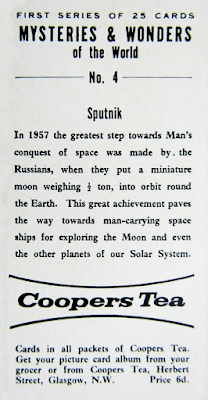 1960 Coopers Tea : Mysteries & Wonders of the World #4 - Sputnik