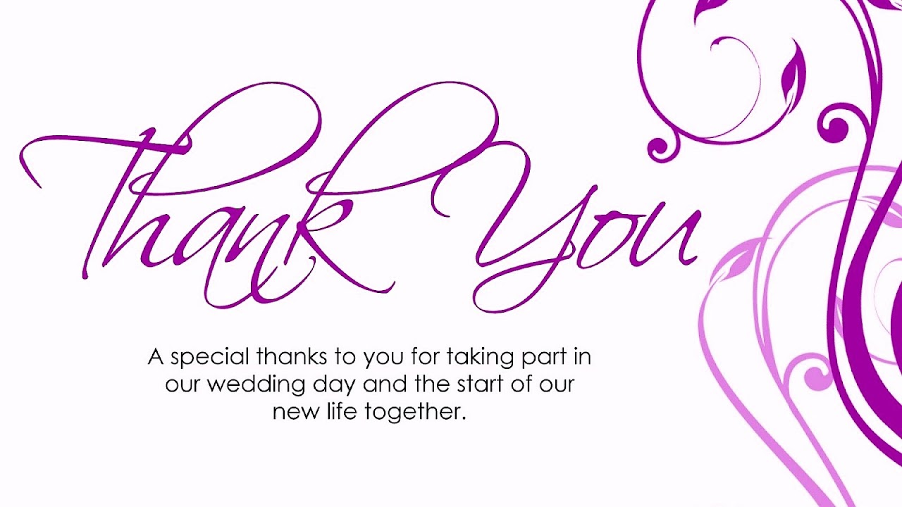 Purple Thank You Cards