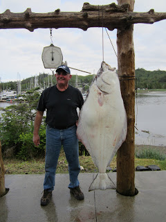 Halibut Fishing in Haida Gwaii, Escott Lodge