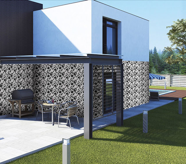 Outdoor Wall Tiles Design