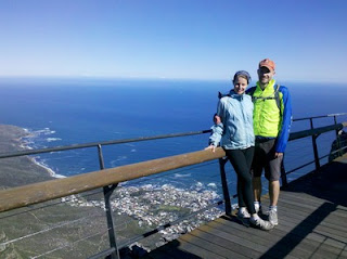 On top of Table Mountain