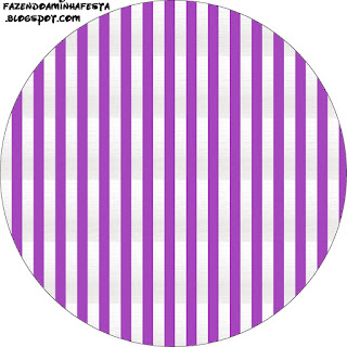 Toppers or Free Printable Black Polka Dots in Purple Candy Bar Labels. 