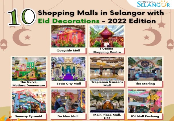 Dekorasi Raya Shopping Mall 2022