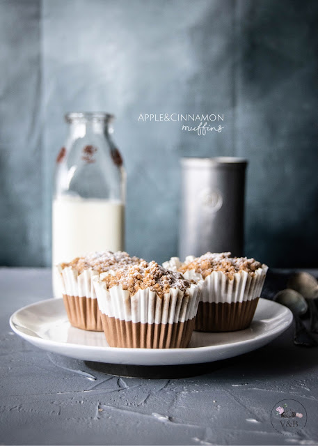 muffins de manzana y canela