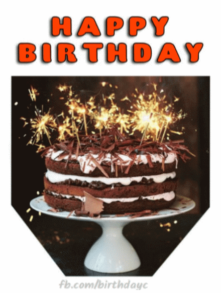 Happy Birthday Cake Candles Gif - 7844 » WordsJustforYou.com - Original  Creative Animated GIFs