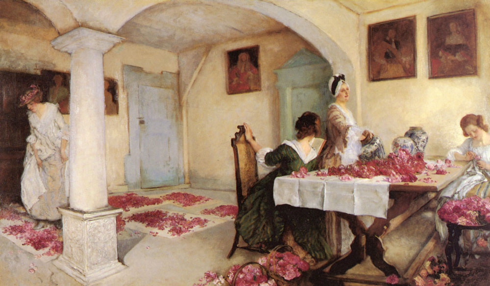 Edwin Austin Abbey pot pourri