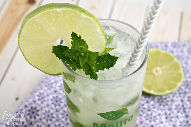 The combination of sweet coconut, refreshing mint, & tart key lime make this Coconut Key Lime Mojito the perfect end of summer cocktail.