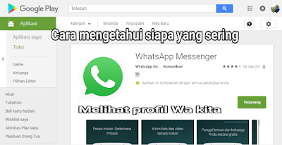 Cara Mengetahui Orang Yang Sering Melihat Profil Whatsapp Kita 