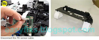 How to disassemble Canon MG5100, MG5120, MG5140, MG5150, MG5170, MG5180 for replacement or cleaning of ink absorber