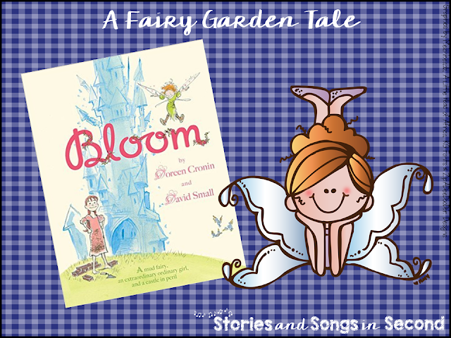 Primary grade students will love reading Doreen Cronin's Bloom, and then completing the free companion fluency practice and creative writing activities. Ideas for creating a classroom fairy garden are also included.