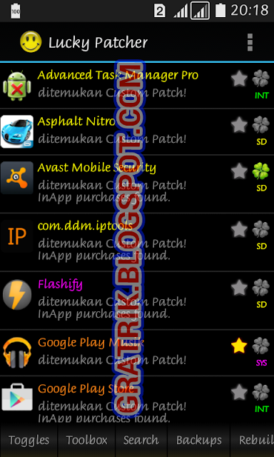 lucky patcher android app main