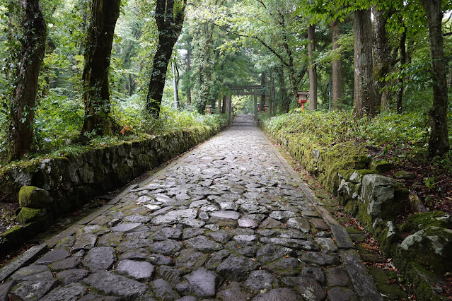 鳥取県西伯郡大山町大山　大神山神社奥宮参道