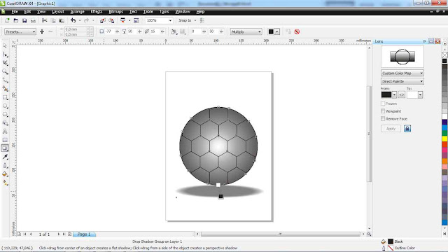 Bola 3D Dengan CorelDraw X4