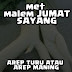 Gambar Kata Meme Malam Jum'at Kocak Dan Lucu