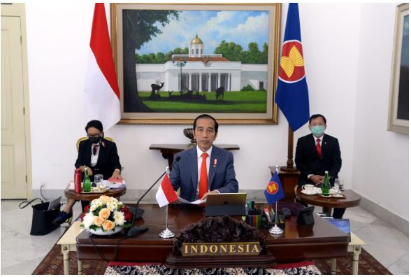 Presiden Dorong Sinergi dan Kolaborasi antar Negara ASEAN untuk Tangani Covid-19 