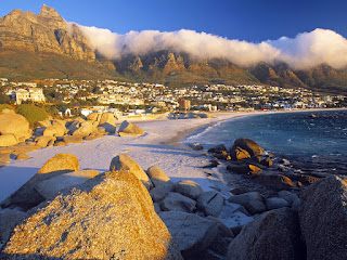 Clifton Bay and Beach Wallpaper, Cape Town