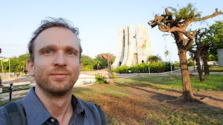 Sven in Ghana