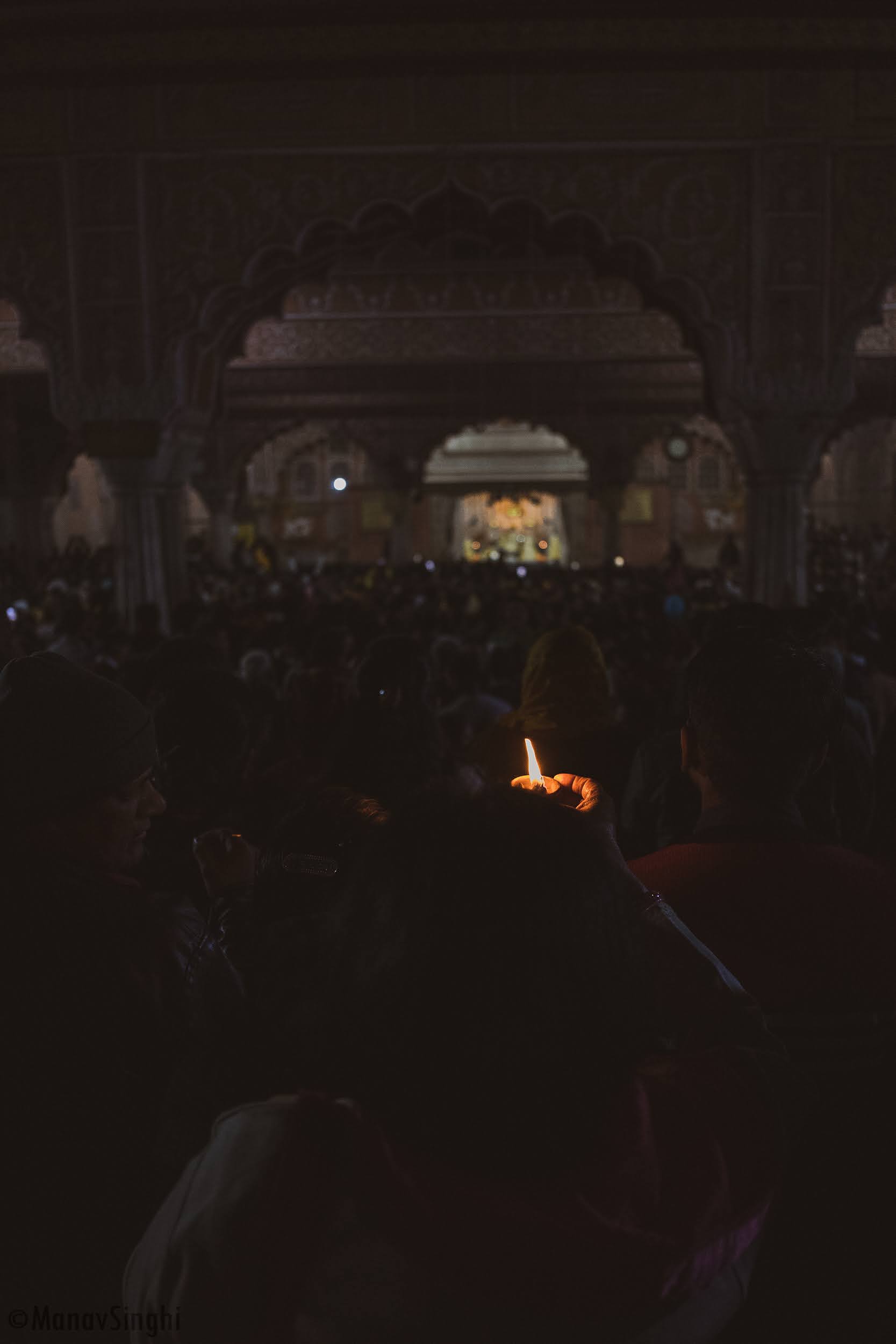 Kartika Purnima and Mangla Aarti at Govind Dev Ji, Jaipur.