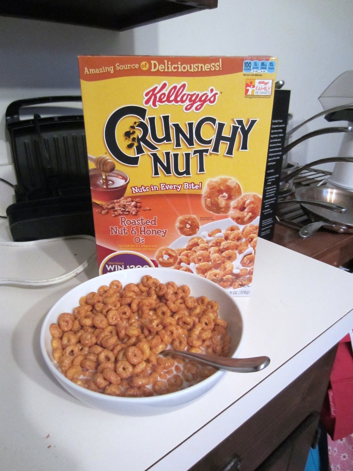 Kellogg S Crunchy Nut Cereal Review